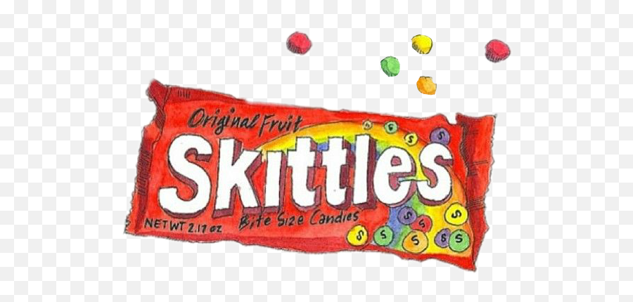 Tumblr Skittles Candy Sticker By - Skittles Drawing Emoji,Skittles Emoji