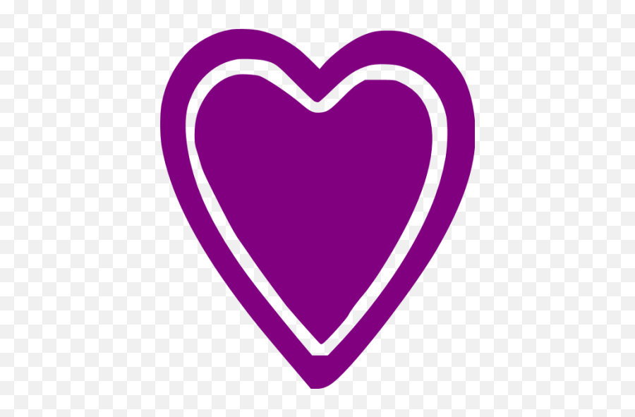 Purple Heart 18 Icon - Free Purple Heart Icons Emoji,Purple Heart Emoji