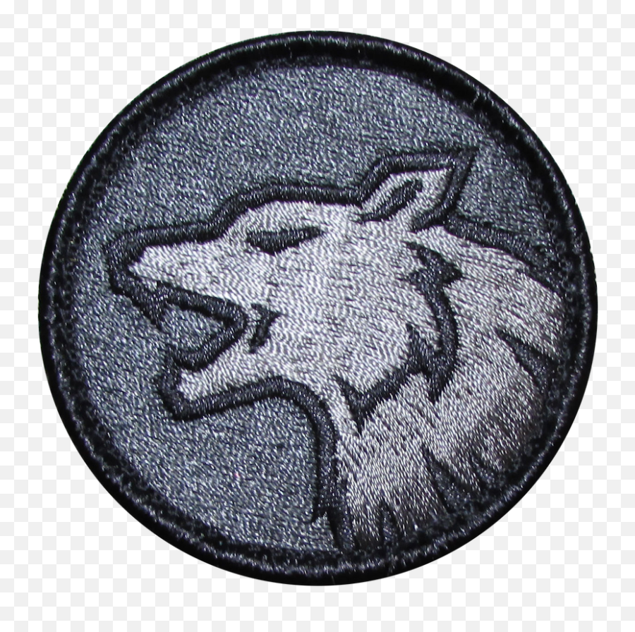 Download Hd Wolf Grey Patch Render Grey Anime Wolf Png Anime Emoji,Wolf Emoji