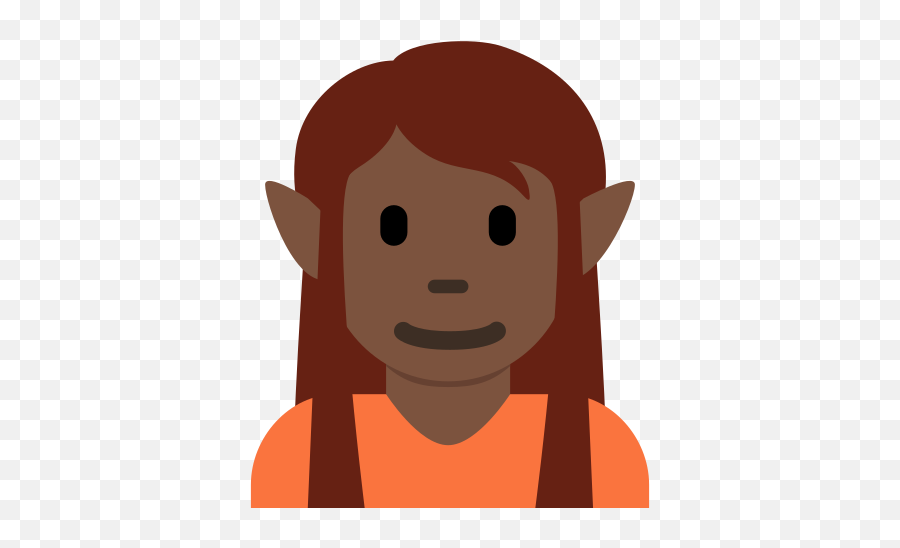 Elf Dark Skin Tone Emoji,Twitter Shrug Emoji Black