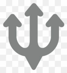 Trident Emblem Id 10182 Emojicouk - Automotive Decal,Moneybag Emoji