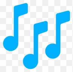Musical Notes Emoji - Emoji Nota Musical Png,Blue B Emoji