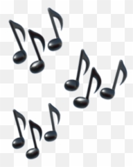 Sticker By - Dot Emoji,Emoticons Notas Musicais