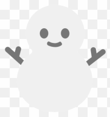 Snowman Without Snow Emoji - Muñeco De Nieve Emoji,Snowman Emoji