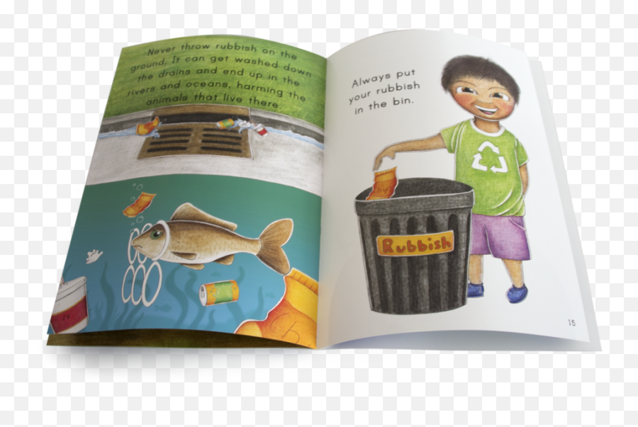 How We Can Reduce Pollution Big Book - Waste Container Emoji,Big Worm Playing With My Emotions