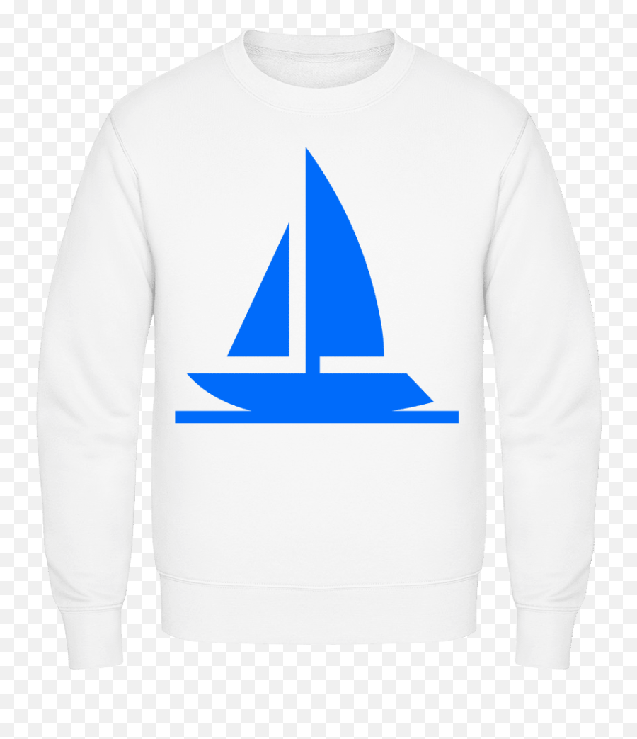 Bateau À Voiles Sweat - Shirt Classique Avec Manches Setin Long Sleeve Emoji,Coussin Emoticon