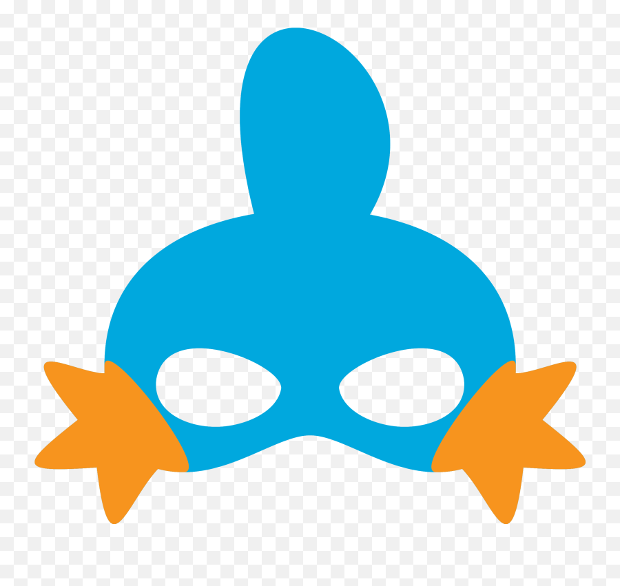 Pokemon Mudkip Mask Sticker - Mudkip Face Png Emoji,Mudkip Emoji