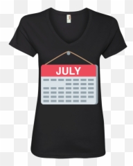 My July Calendar Emoji Ladies V,Calendar Emoji