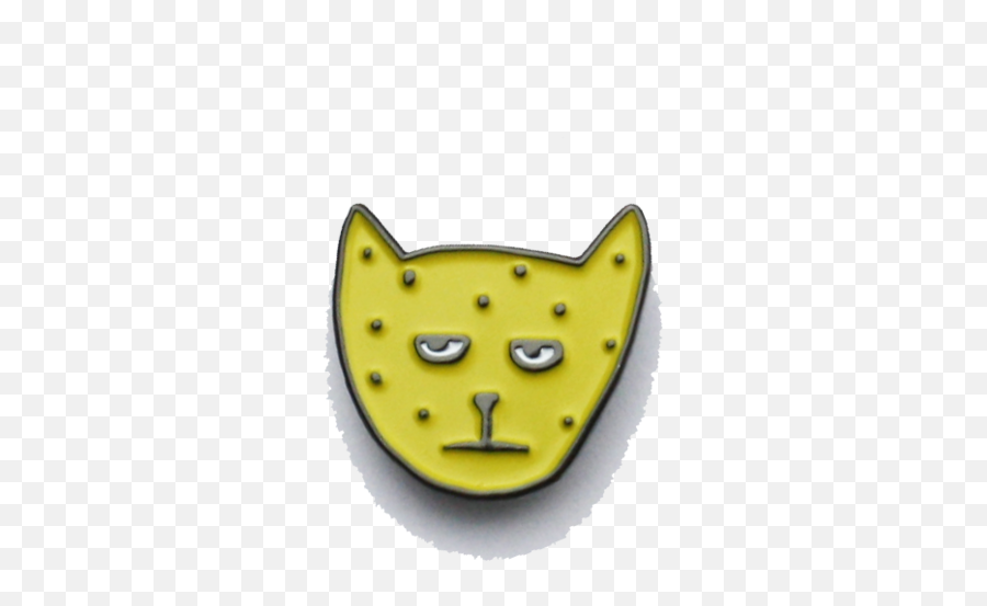 Jaguar Enamel Pin U2014 Brighter Fun Enamel Pins Pin Jaguar - Happy Emoji,Ice Cube Emoticon