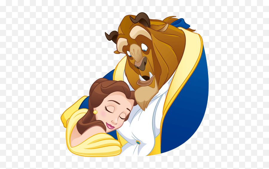 Vk Sticker - Stickers Beauty And The Beast Png Emoji,Emojis For Beauty And The Beast