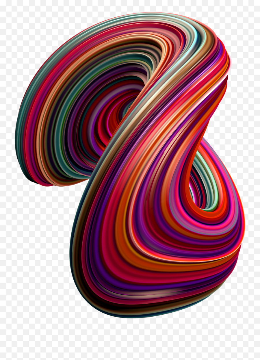 Swirling 3d Shapes - The Vortex Restaurant Emoji,Artworks Evoking Emotion