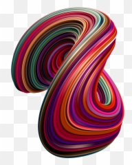Swirling 3d Shapes - The Vortex Restaurant Emoji,Artworks Evoking Emotion