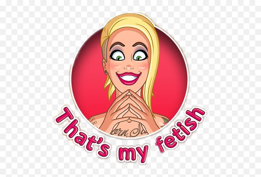 Fetish Sticker - Porn Actress Telegram Sticker Png Emoji,Fetish Emojis Stickers