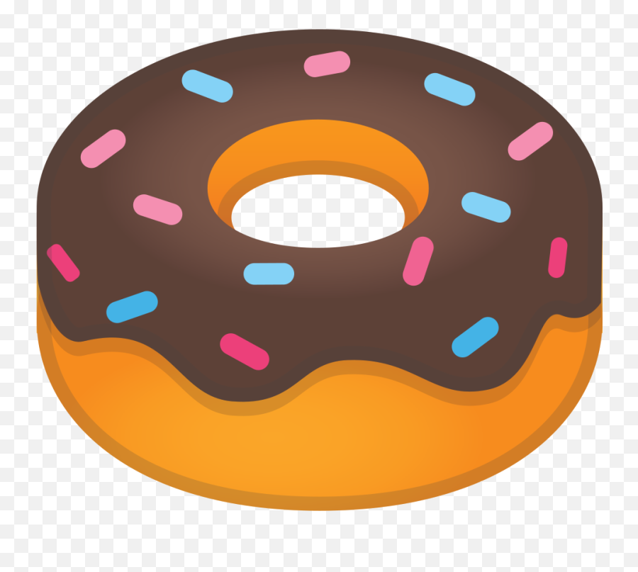 Doughnut Icon Noto Food Drink Iconset Google - Donut Cartoon Donut Transparent Background Emoji,Drink Emoji