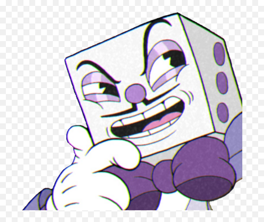 Cuphead King Dice Face Emoji,Owlturd Emotions Comic