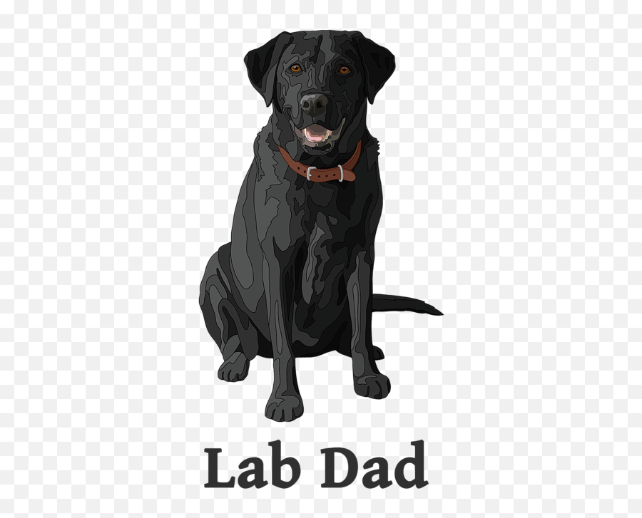 Black Labrador Retriever Lab Dad Fleece - Labrador T Shirts Emoji,Happy Birthday Emoticons With Labrador Retriever