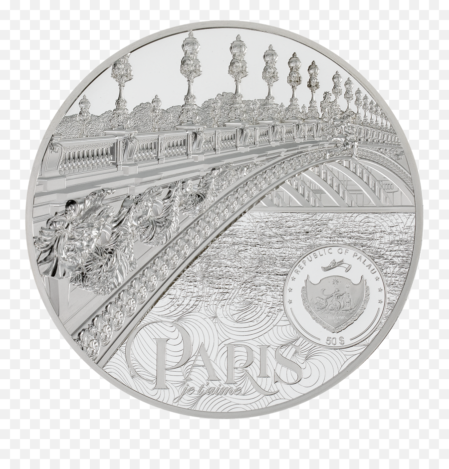 Palau - 2021 50 Dollars Tiffany Art Metropolis U2013 Paris Palau 2021 50 Dollars Tiffany Art Paris Silver Emoji,Raizel Extravagant Emotion