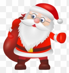 Png Tube - Pere Noel Clipart Emoji,Emoji De Santa Claus