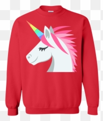 Unicorn Face Emoji Sweatshirt - Harry Potter Hufflepuff Pullover,Throne Emoji