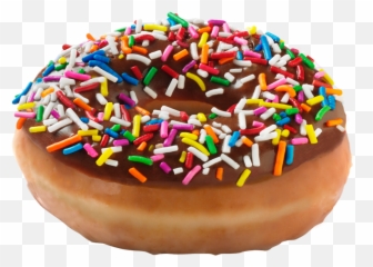 Free Donuts Transparent Background - Chocolate Covered Donuts With Sprinkles Emoji,Donut Emoji Pillow