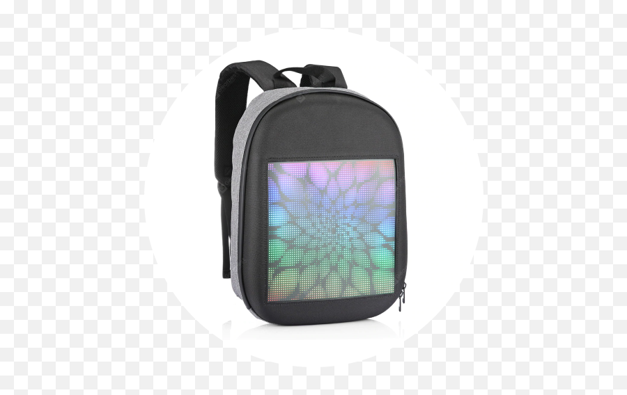 Smart Led Backpack Emoji,Bookbag Emoji Png