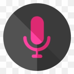 Pink - Voice Recorder Png Emoji,Pink Triangle Emoticon