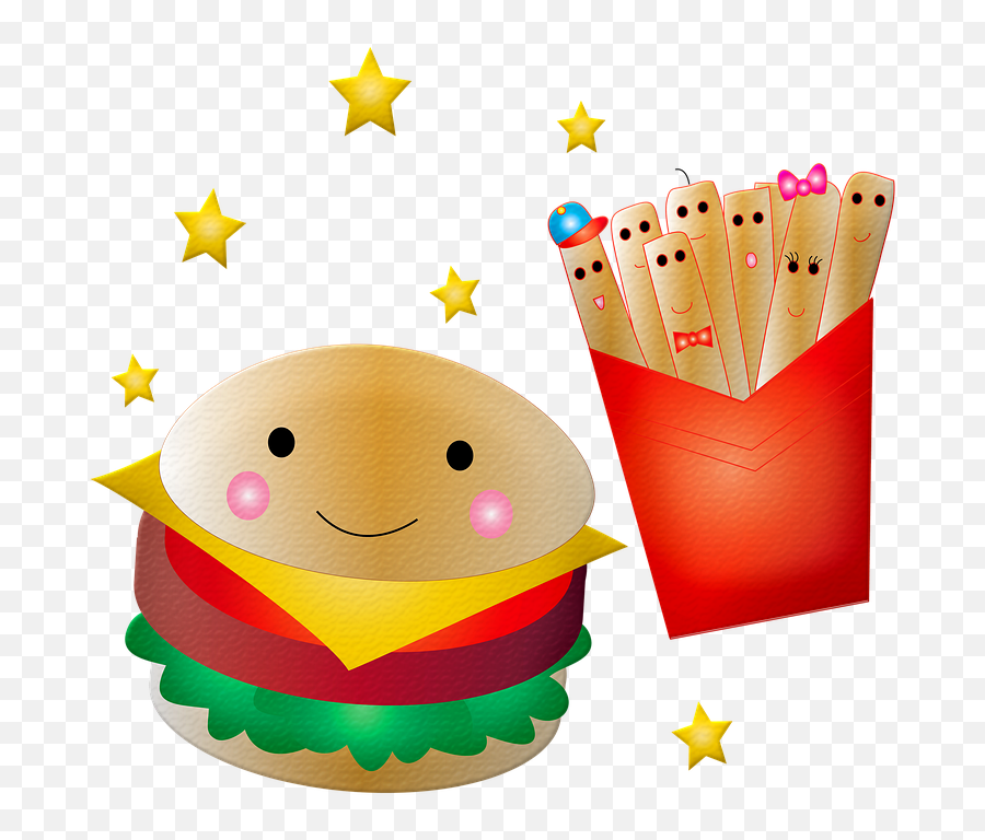 Free Photo Lunch Hamburger Food Face Meal French Fries Smile Emoji,Japanese Emoji Grill