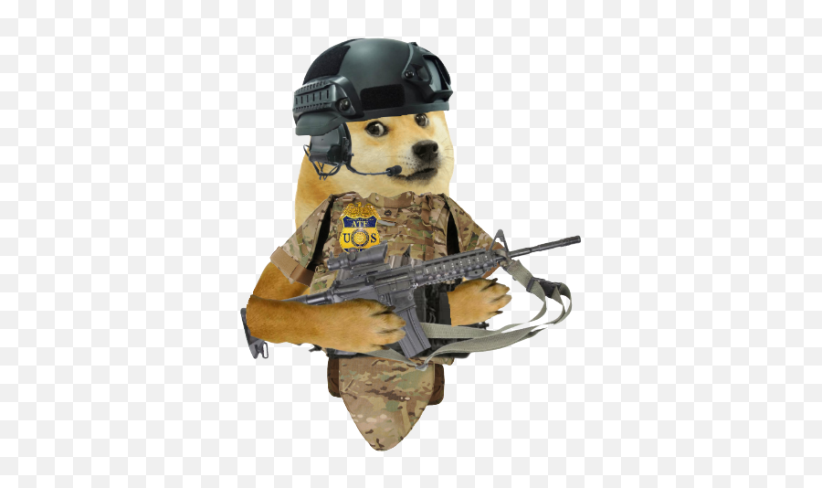 Evil Doge Rdogelore Ironic Doge Memes Know Your Meme Emoji,Emoticon Mini Gun