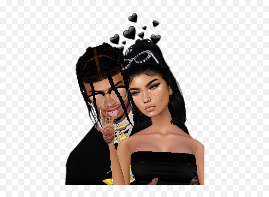 Imvu Couple Remix Remixit Sticker By - Event Emoji,Imvu Emoji