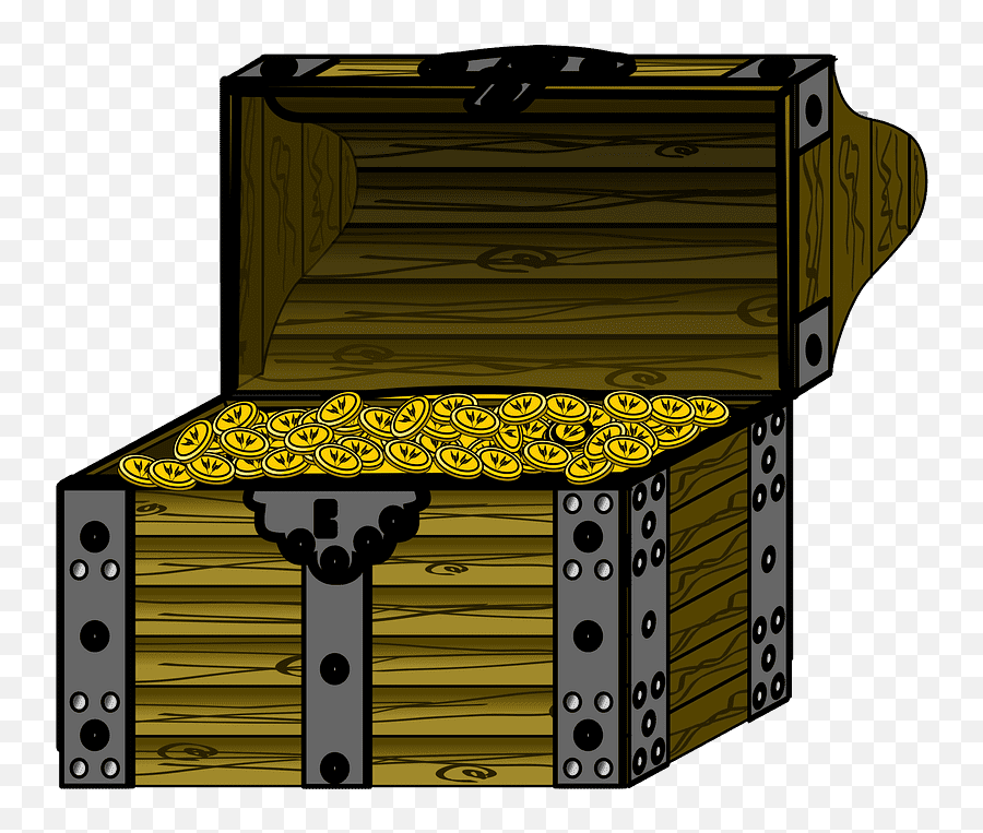 Treasure Chest Clipart Transparent Png - Clipart World Emoji,Treasue Chest Emoji