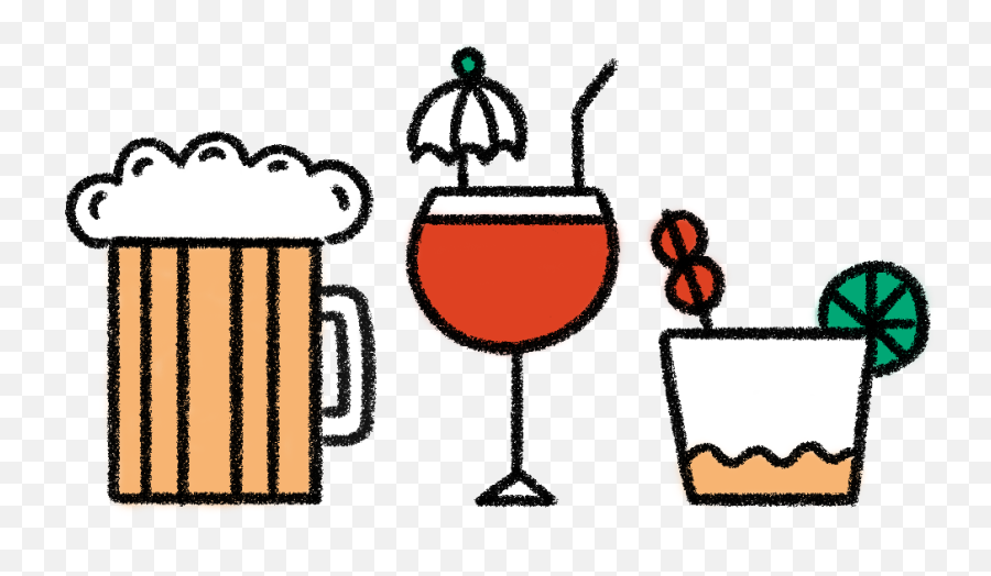 Happy - Hour Happy Hour Clipart Full Size Clipart 466242 Wine Glass Emoji,Passion Fruit Emoji