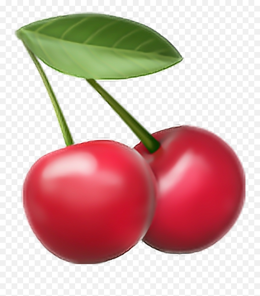 Iphone Cherry Emoji Png Png Image With,Cherry Emoji