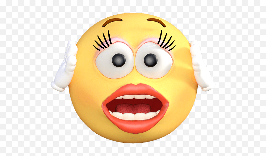 Free Emoji Smiley Illustrations - Surprised Emoji,Vortex Emoji