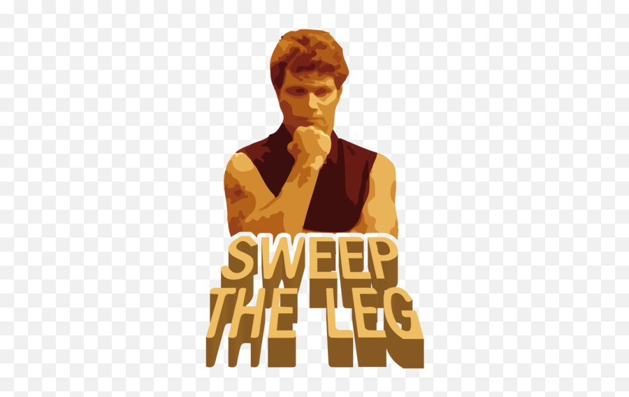 Sweep The Leg - Karate Kid Tshirt Emoji,Karatee Emoji