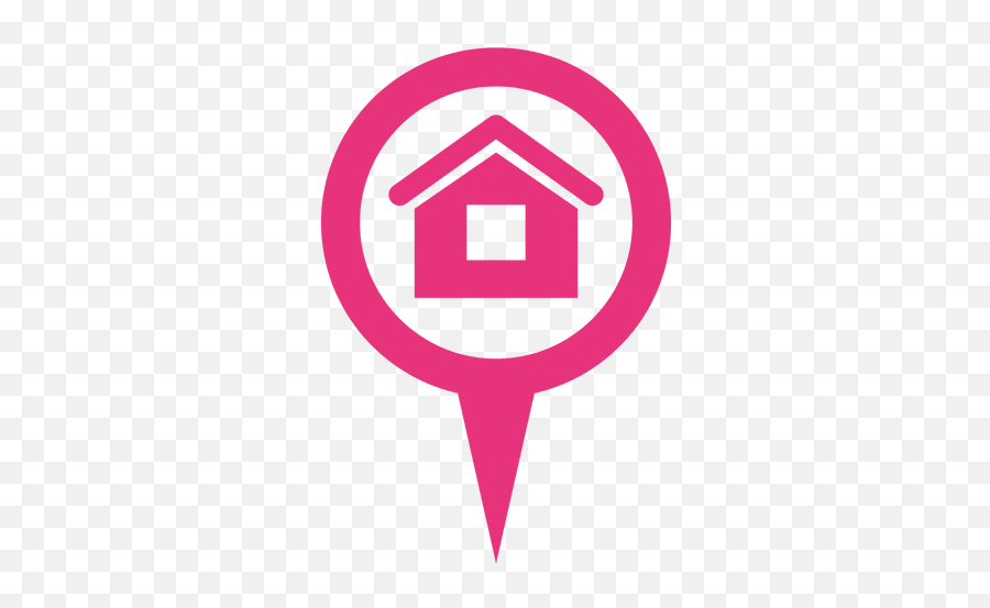 Magenta House Round Bubble - Casa Redonda Logo Png Emoji,Pink Emoji House