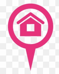 Magenta House Round Bubble - Casa Redonda Logo Png Emoji,Pink Emoji House