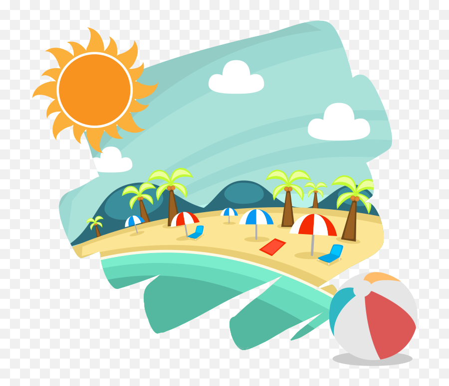 Summer Emoji Png,Vacation Emoji