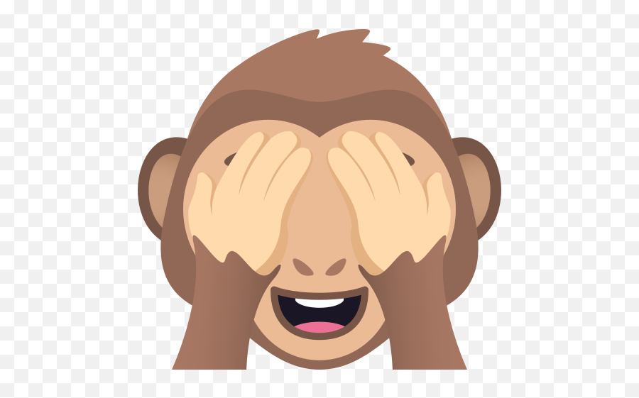 Emoji Wisdom Monkey That Cant See - Joypixels Monkey Emoji,Can Emoji