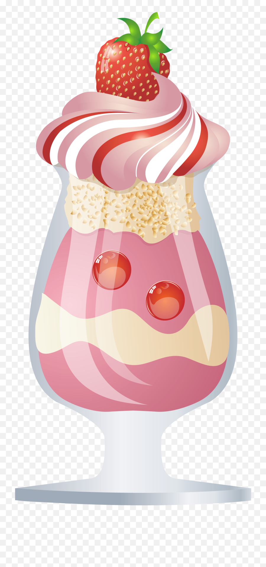 Sundae Clipart Dessert Sundae Dessert - Dibujos De Postres En Vaso Emoji,Frozen Yogurt Emoji
