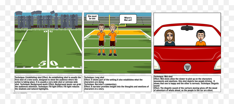 English Assignment Storyboard Par Pugpaws9000 - For Soccer Emoji,Emotions Characters