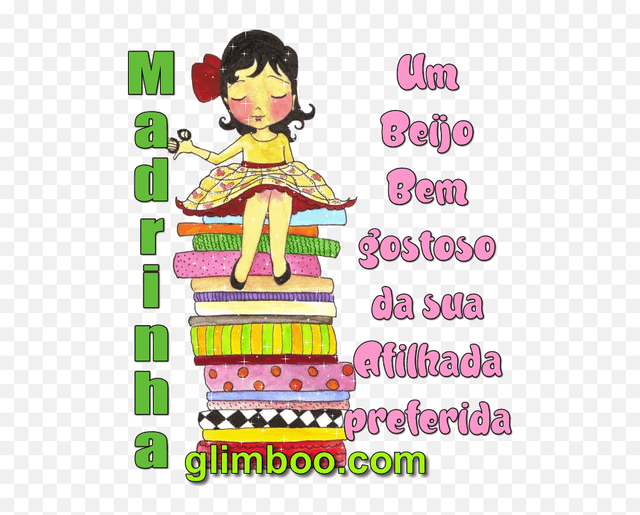 Madrinha - Imagens Mensagens E Frases Gif Feliz Aniversario Madrinha Emoji,Ditados Populares Emoji