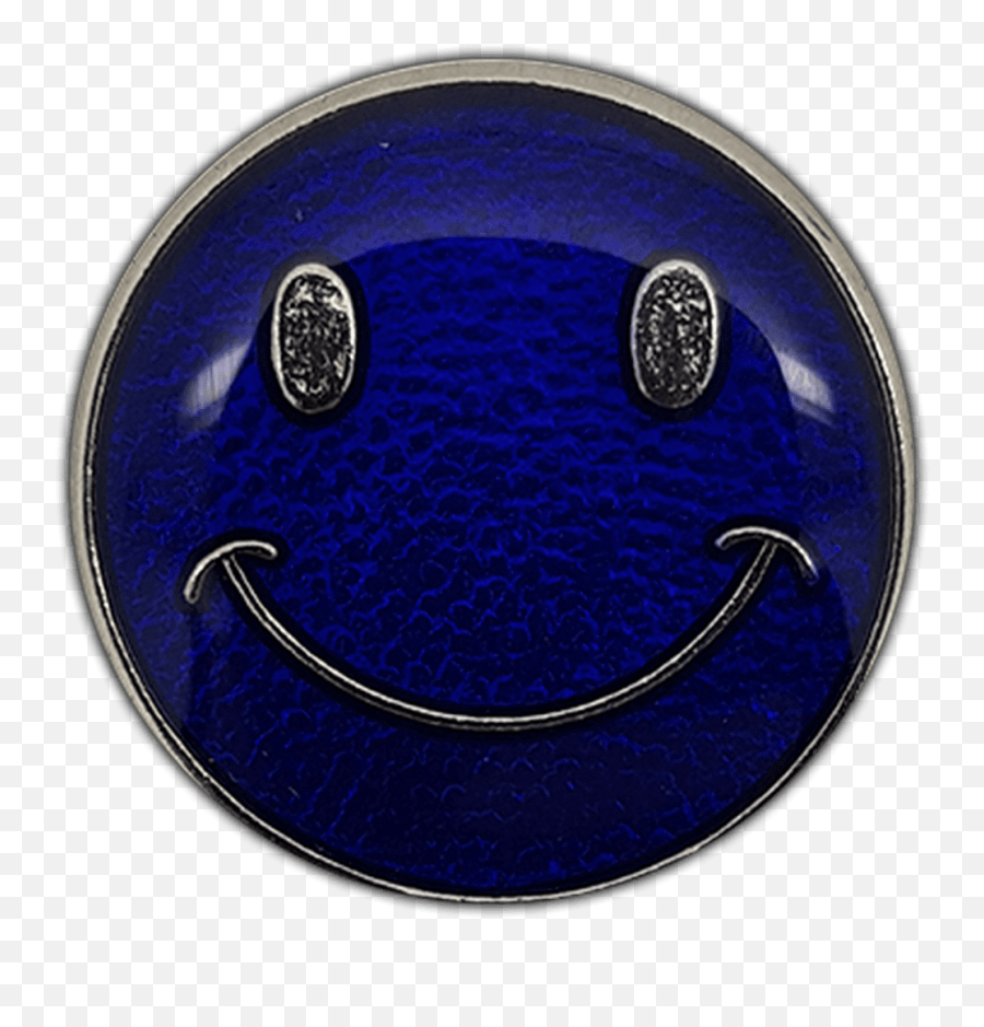 Best Friend Blue Pin Badge - Happy Emoji,Best Friend Emoticon