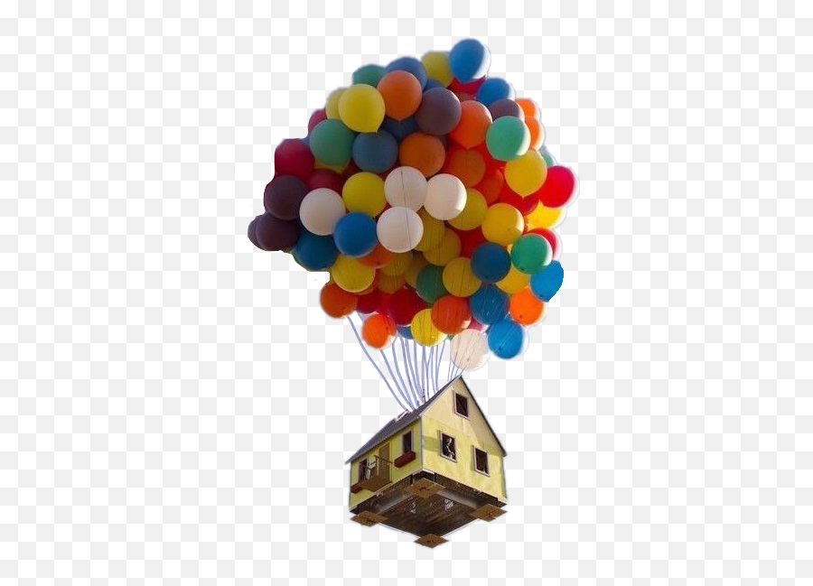 The Most Edited Baloons Picsart - House Flying With Balloons Movie Emoji,House Balloons Emoji