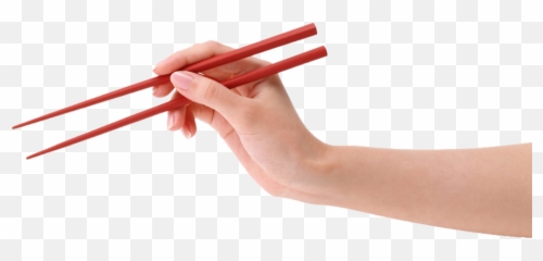 Chopsticks - Hand With Chopsticks Png Emoji,Chopsticks Emoji
