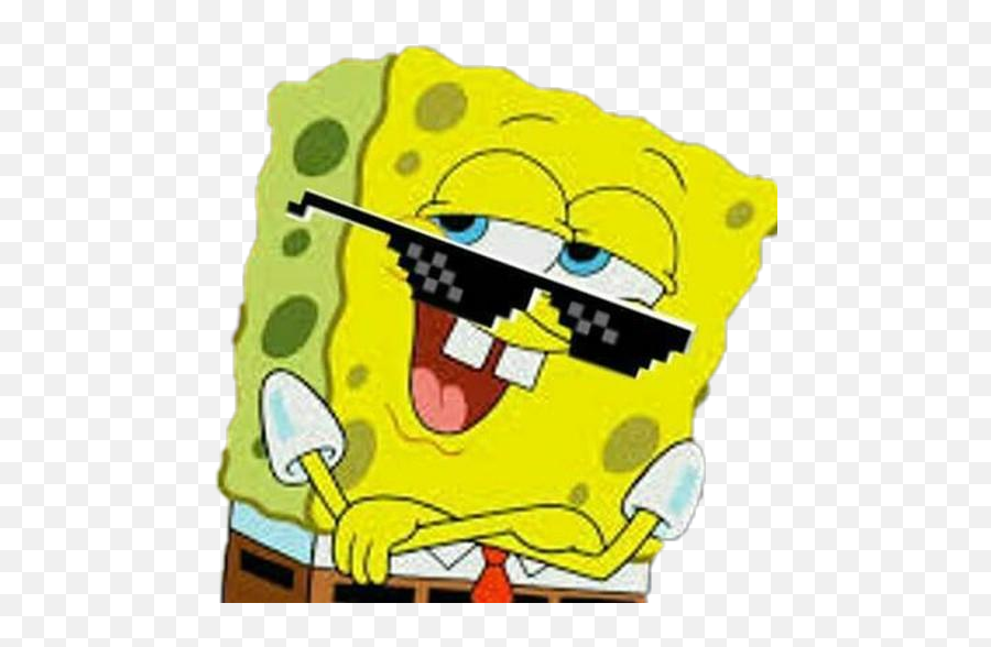 Spongebob Mlg Sticker - Spongebob Squarepants Emoji,Mlg Emojis