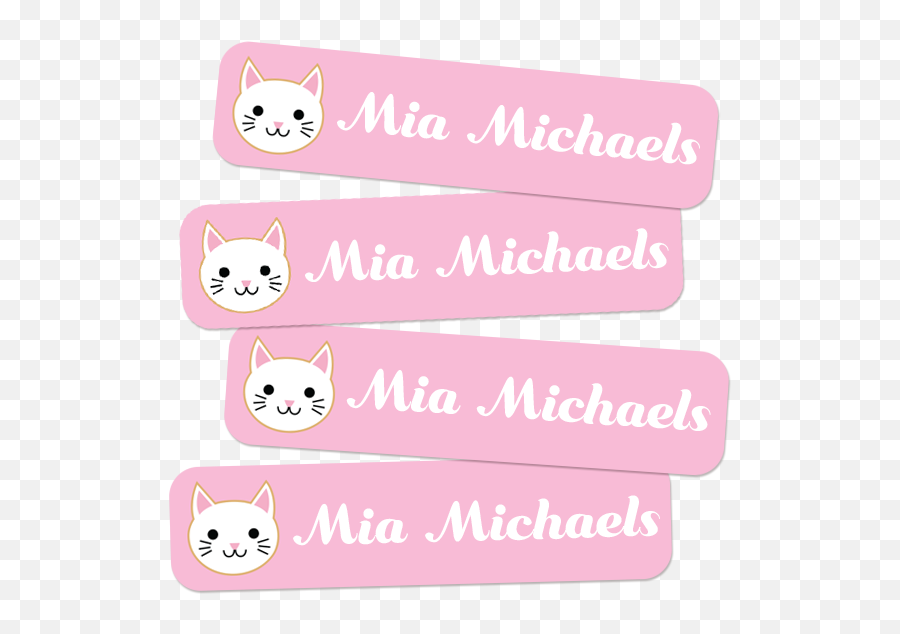 Purpose Labels - Girly Emoji,Yes Spelled In Cat Emojis Purpose Labels - Girly Emoji,Yes Spelled In Cat Emojis
