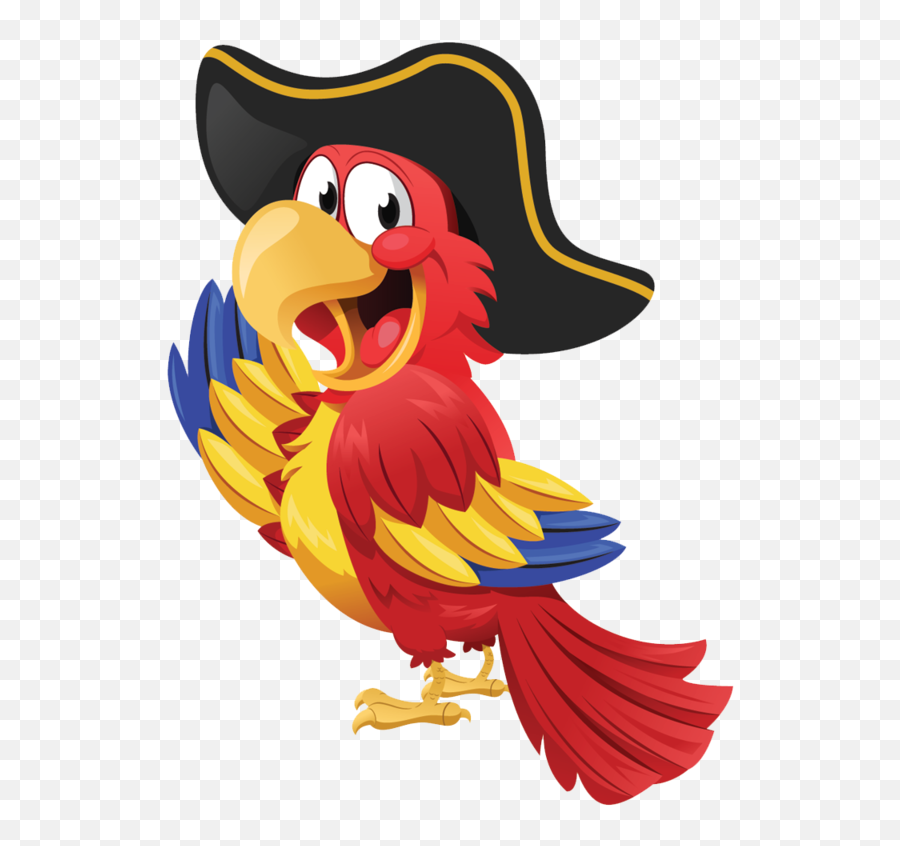 Parrot Clip Art Png Art Pirates Clip Art - Clip Art Pirate Parrot Emoji,Flag Alligator Emoji