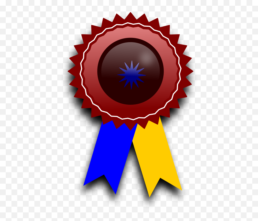 Award Ribbon Clipart - Batch Png Emoji,Blue-ribbon Prize Emoticon