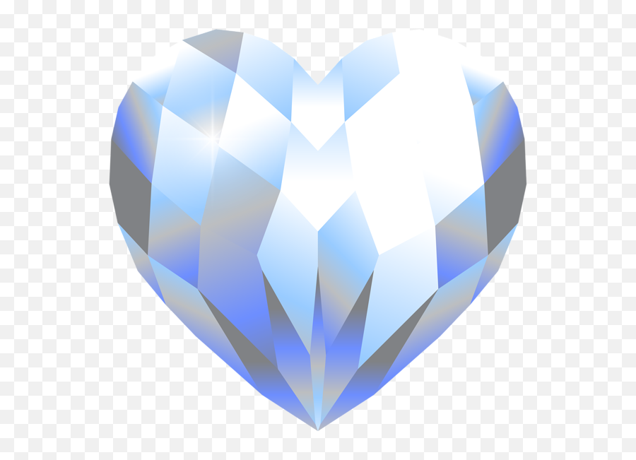 Heart Png Pic U2013 Png Lux - Crystal Heart Icon Png Emoji,Transparent Blue Emoji Hearts