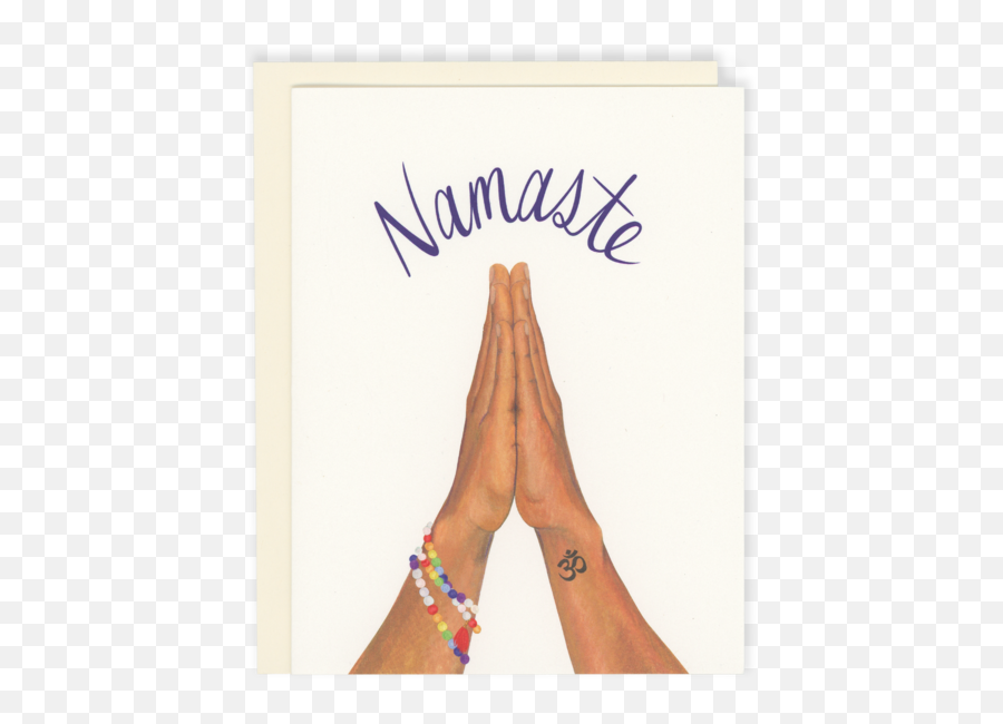 Namaste Hands - Picture Frame Emoji,Yoga Nameste Emoticon